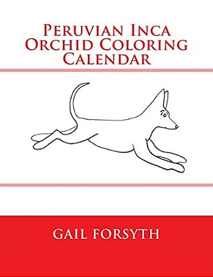 Peruvian Inca Orchid Coloring Calendar-..