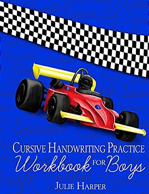 Cursive Handwriting Practice Workbook For Boys-..