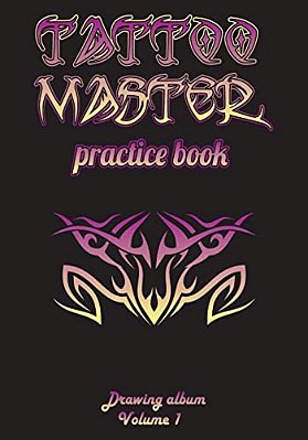 Tattoo Master Practice Book - Drawing Album-..