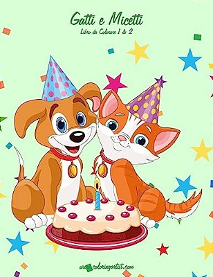 Gatti E Micetti Libro Da Colorare 1 & 2-..