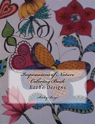Impressions Of Nature Coloring Book-..