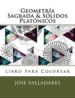Geometría Sagrada & Sólidos Platónicos Libro Para Colorear-..