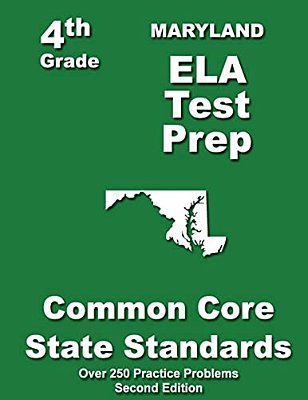 Maryland 4Th Grade Ela Test Prep: Common Core Learning Standards-..