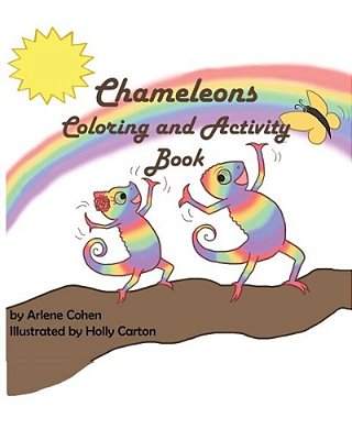 Chameleons Coloring And Activity Book-..