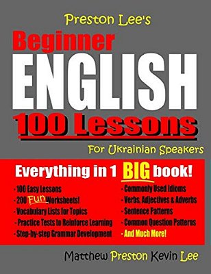 Preston Lee's Beginner English 100 Lessons For Ukrainian Speakers-..