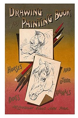 Drawing And Painting Book - Horses, Dogs And Other Animals-..