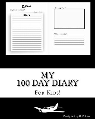 My 100 Day Diary (Black Cover)-..