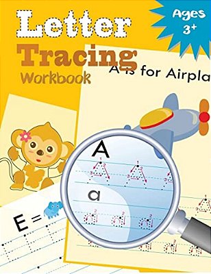 Letter Tracing Workbook: Kindergarten Tracing Workbook-..