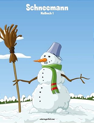 Schneemann-Malbuch 1-..