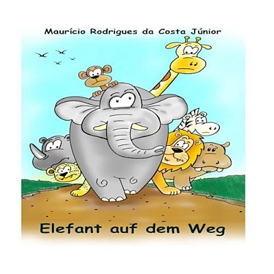 Elefant Auf Dem Weg-..