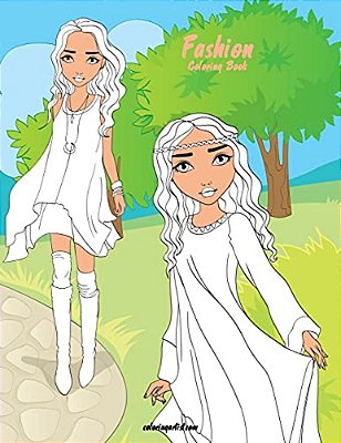 Fashion Coloring Book 1-..