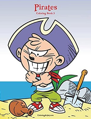 Pirates Coloring Book 3-..