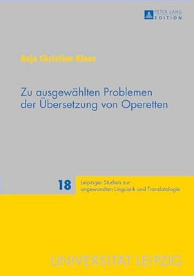 Zu Ausgewaehlten Problemen Der Uebersetzung Von Operetten-..