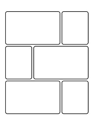 Comic Strips Vol II - Create Your Own Comic Book & Cover: Rounded Corners, 100 Pages, 8.5 X 11, Soft Cover-..