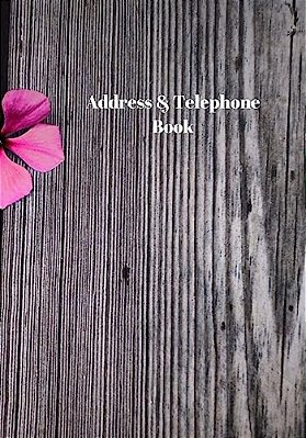 Address And Telephone Book: Address And Telephone Book 7" X 10" 187 Pages-..