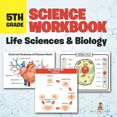 5Th Grade Science Workbook: Life Sciences & Biology-..