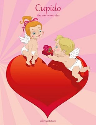 Cupido Libro Para Colorear 1 & 2-..
