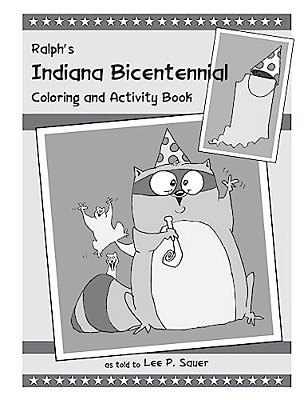 Ralph's Indiana Bicentennial Coloring And Activity Book-..