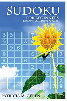 Sudoku For Beginners: 200 Easy To Medium Puzzles-..