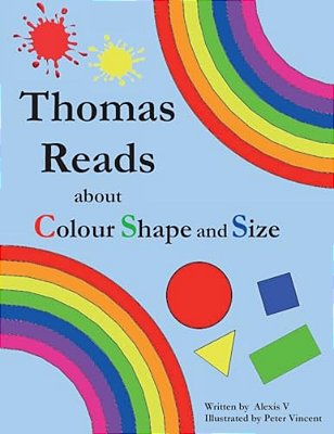 Thomas Reads About Colour Shape And Size-..