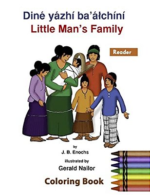 Little Man's Family Coloring Book: The Reader-..