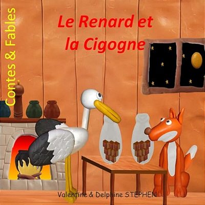Le Renard Et La Cigogne-..