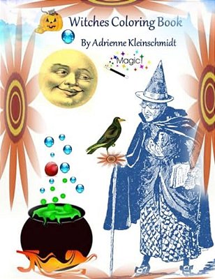 Witches Coloring Book-..