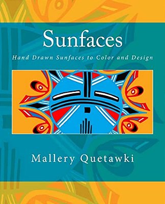 Sunfaces: Hand Drawn Sunfaces To Color And Design-..