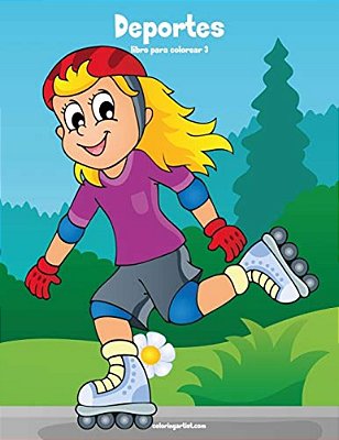 Deportes Libro Para Colorear 3-..