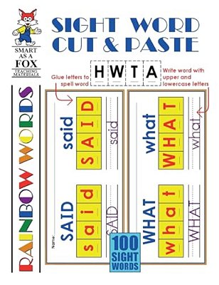 Sight Word Cut & Paste-..
