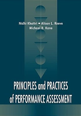 Principles And Practices Of Performance Assessment-..