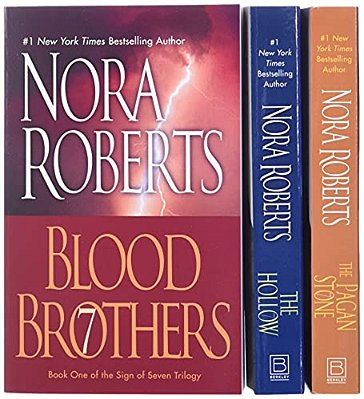 Nora Roberts Sign Of Seven Trilogy Box Set-..