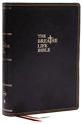The Breathe Life Holy Bible: Faith In Action (Nkjv, Black Leathersoft, Red Letter, Comfort Print)-..