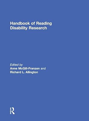 Handbook Of Reading Disability Research-..
