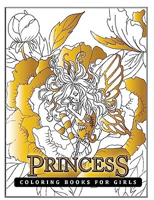 Princess Coloring Books For Girls-..