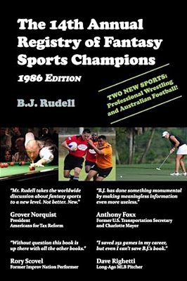 The 14Th Annual Registry Of Fantasy Sports Champions: 1986 Edition-..