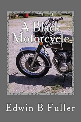 A Black Motorcycle-..