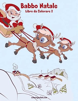 Babbo Natale Libro Da Colorare 2-..