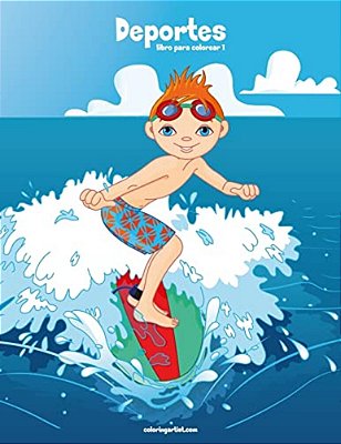 Deportes Libro Para Colorear 1-..