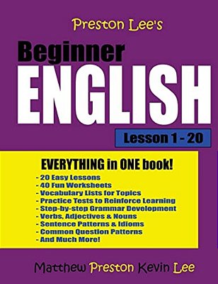Preston Lee's Beginner English Lesson 1 - 20-..