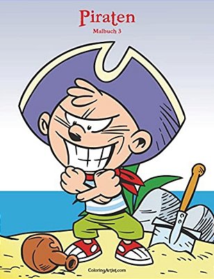 Piraten Malbuch 3-..