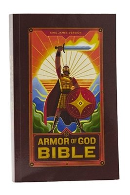 Kjv Armor Of God Bible, Softcover (Children's Bible, Red Letter, Comfort Print, Holy Bible): King James Version-..