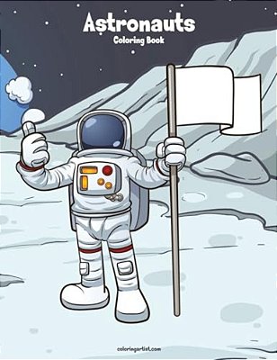 Astronauts Coloring Book 1-..