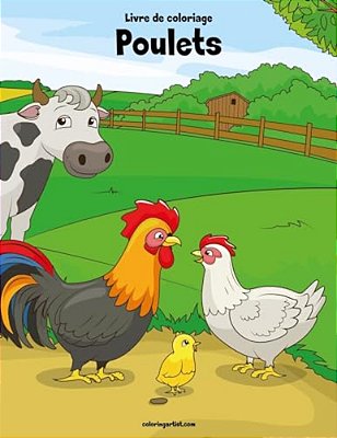 Livre De Coloriage Poulets 2-..