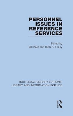 Personnel Issues In Reference Services-..