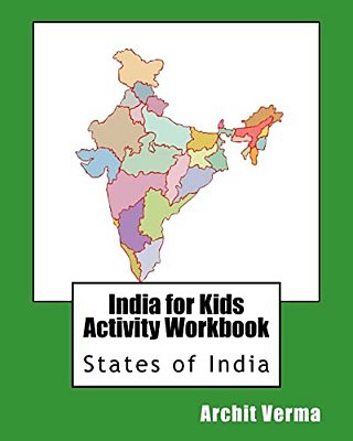 India For Kids Activity Workbook: States Of India-..