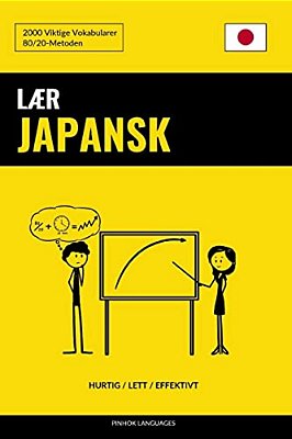 Lær Japansk - Hurtig/Lett/effektivt: 2000 Viktige Vokabularer-..