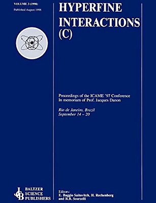 Proceedings Of The Icame '97 Conference: In Memoriam Of Professor Jacques Danon-..