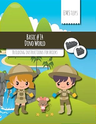 Emsteps #14 Dino World: Building Instructions For Bricks-..