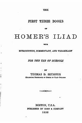 The First Three Books Of Homer's Iliad-..